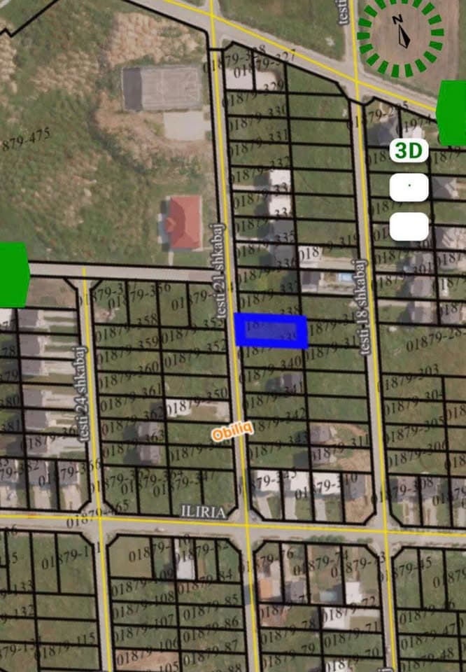 Tokë për shitje – Shkabaj, Obiliq